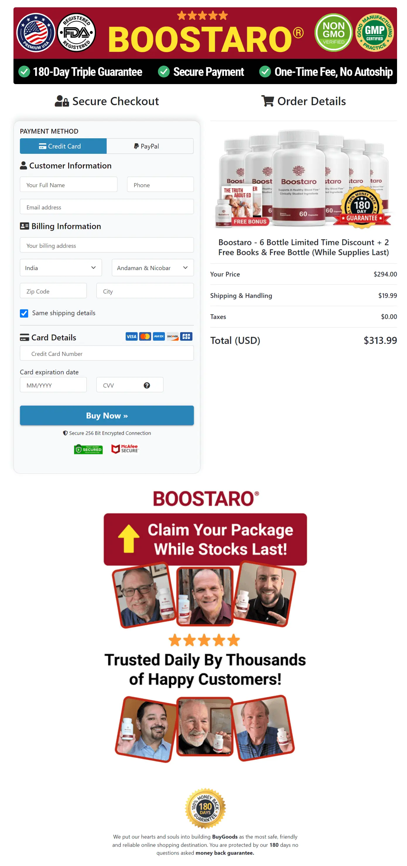 boostaro-official Boostaro Circulation Support
